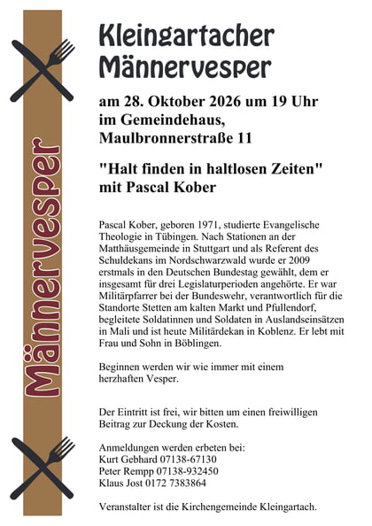 Männervesper